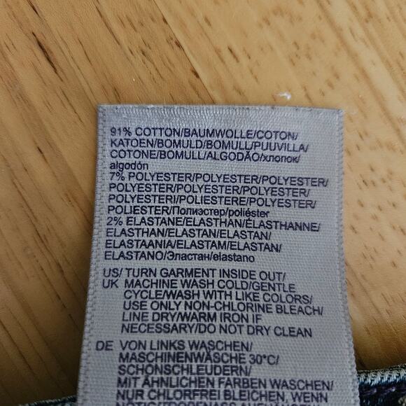 Nydj Marilyn Straight Jeans Blue sz 14 - Picture 5 of 9